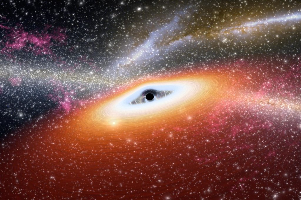 V naší galaxii je extrémně masivní černá díra, která by neměla vůbec existovat